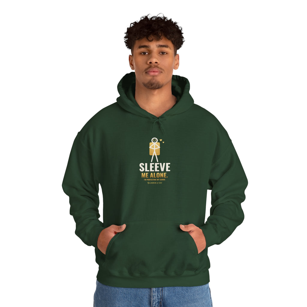 Sleeve Me Alone Illustrated Hoodie