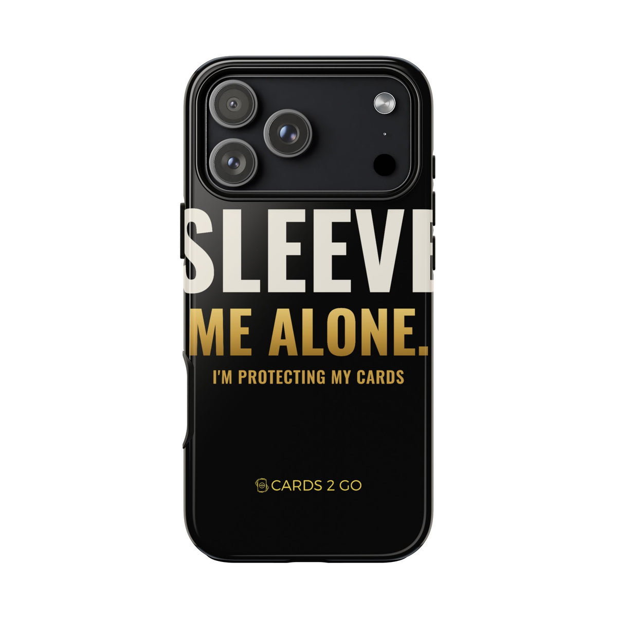 Sleeve Me Alone iPhone Case