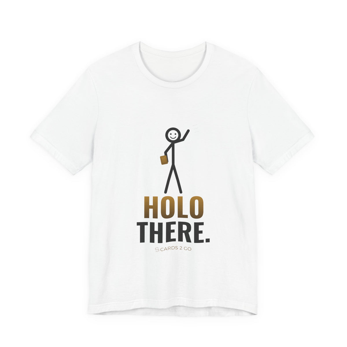 Holo There Illustrated Tee – funny Pokémon t-shirt by Cards2Go
