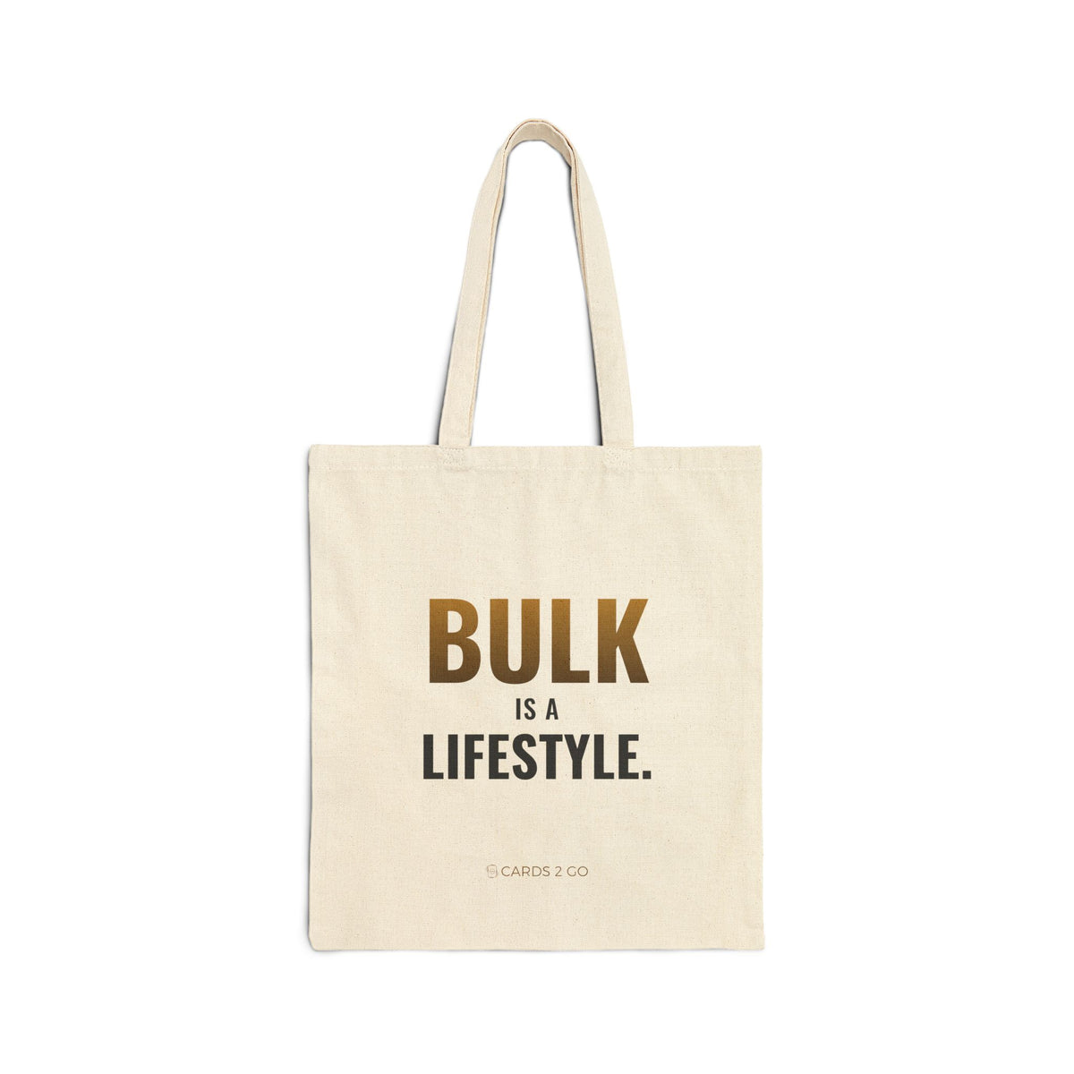 Bulk Is A Lifestyle Tote Bag – funny trading card tote bag by Cards2Go