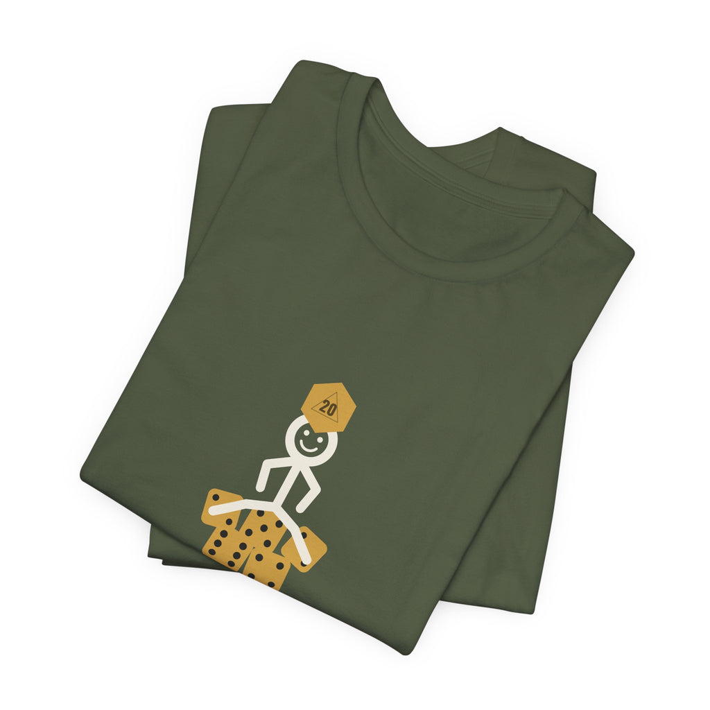 Just One More Set Of Dice Illustrated Tee