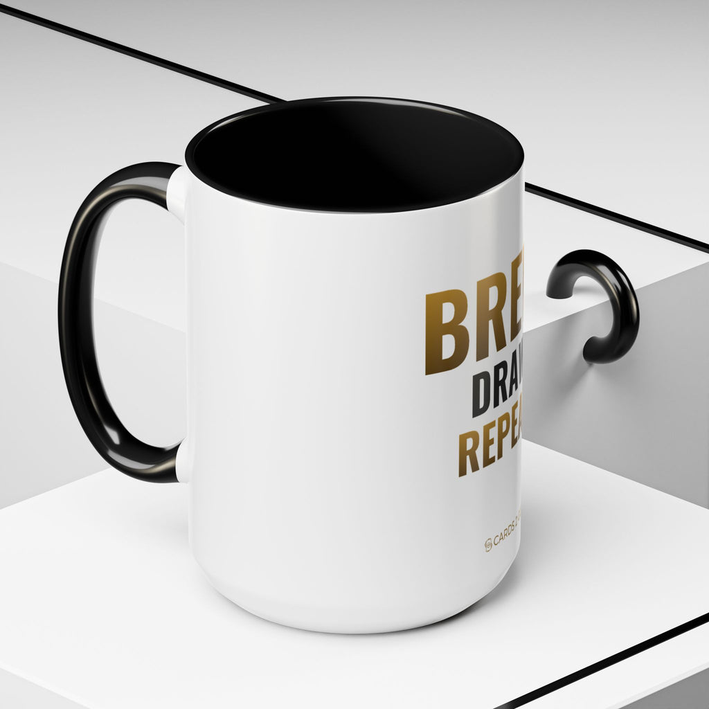 Brew. Draw. Repeat. Mug
