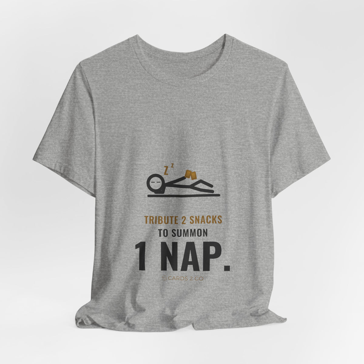 Tribute 2 Snacks To Summon 1 Nap Illustrated Tee