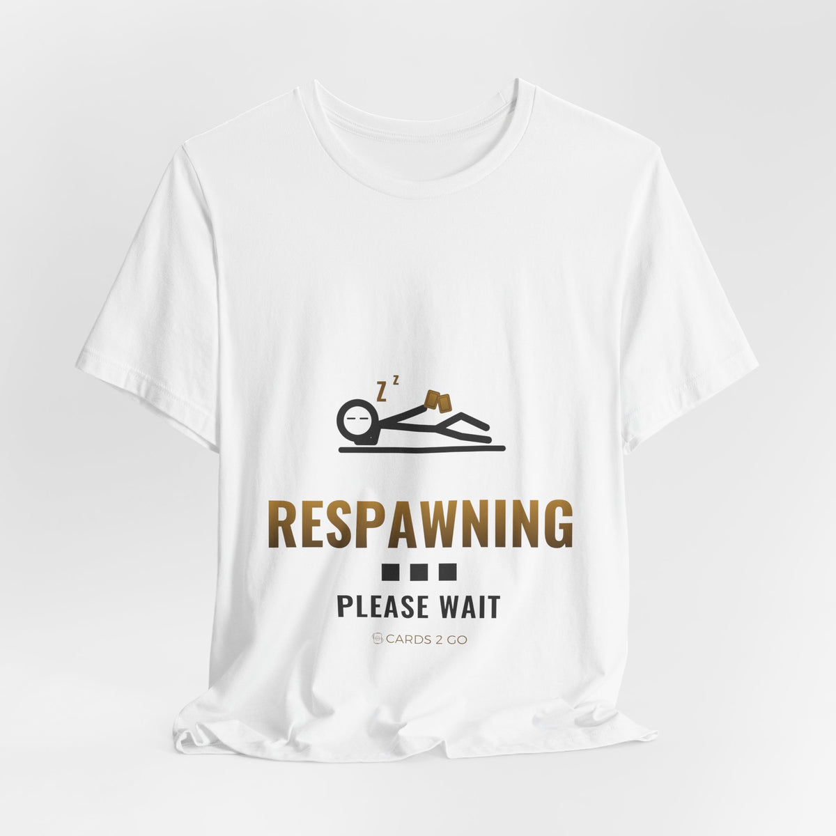 Respawning... Please Wait Illustrated Tee