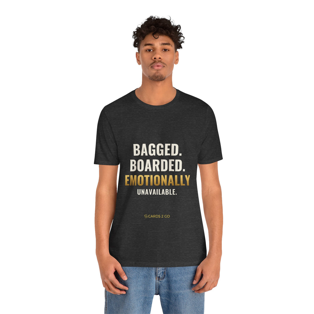 Bagged, Boarded & Emotionally Unavailable Tee