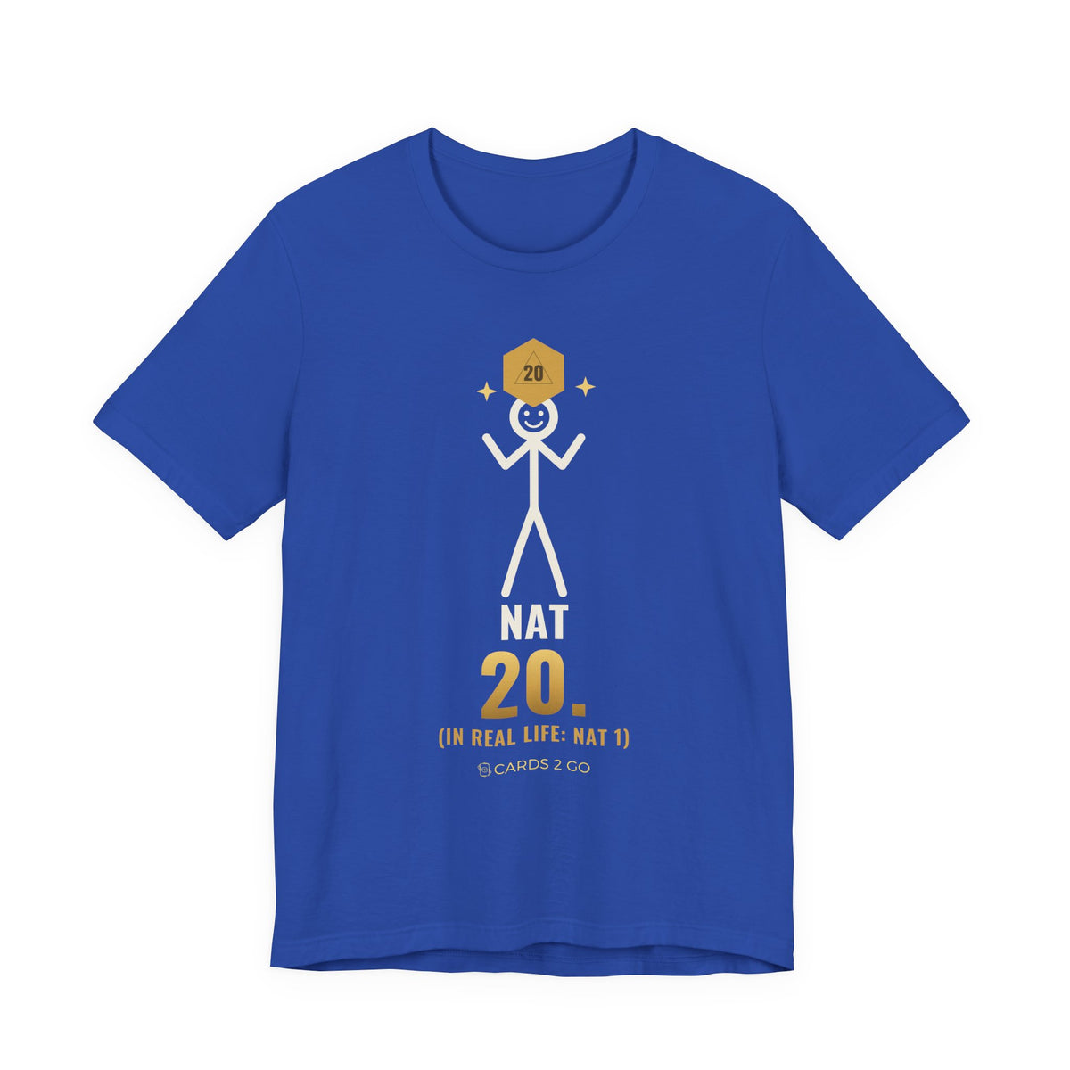 Nat 20 (In Real Life: Nat 1) Illustrated Tee