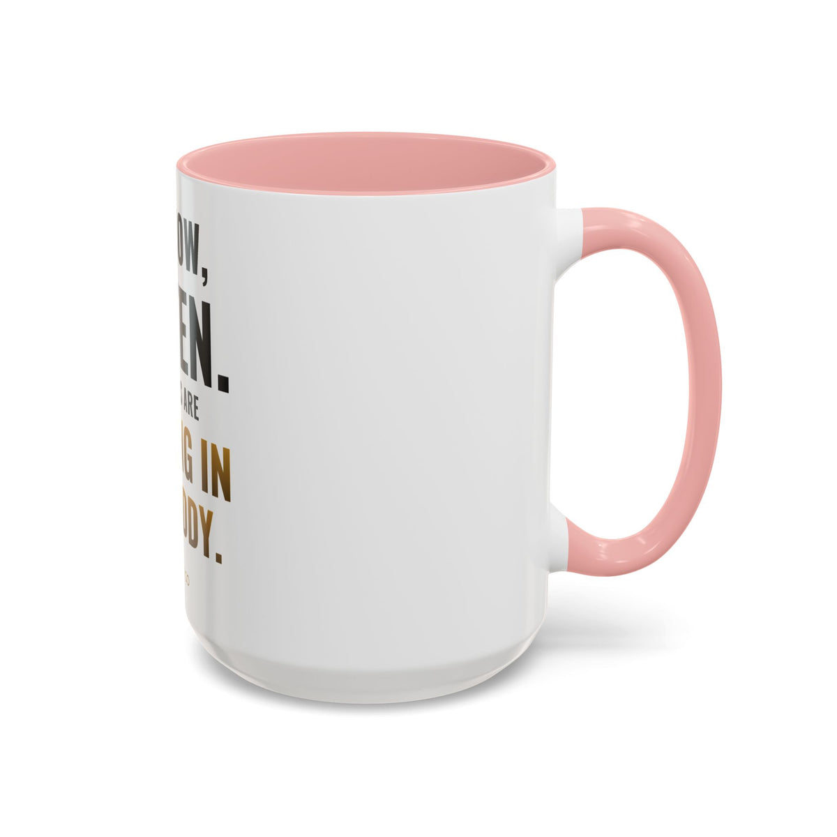 Not Now Kitten, The Walls Are Closing In On Daddy Mug