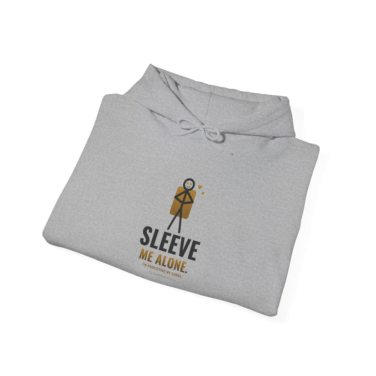 Sleeve Me Alone Illustrated Hoodie