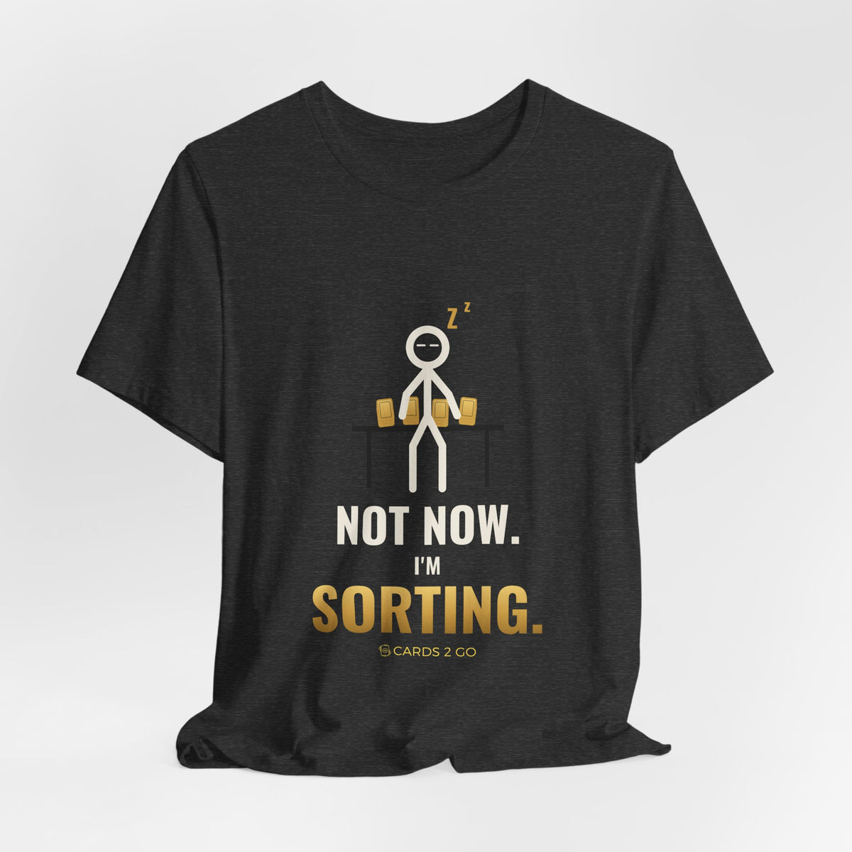 Not Now, I'm Sorting Illustrated Tee