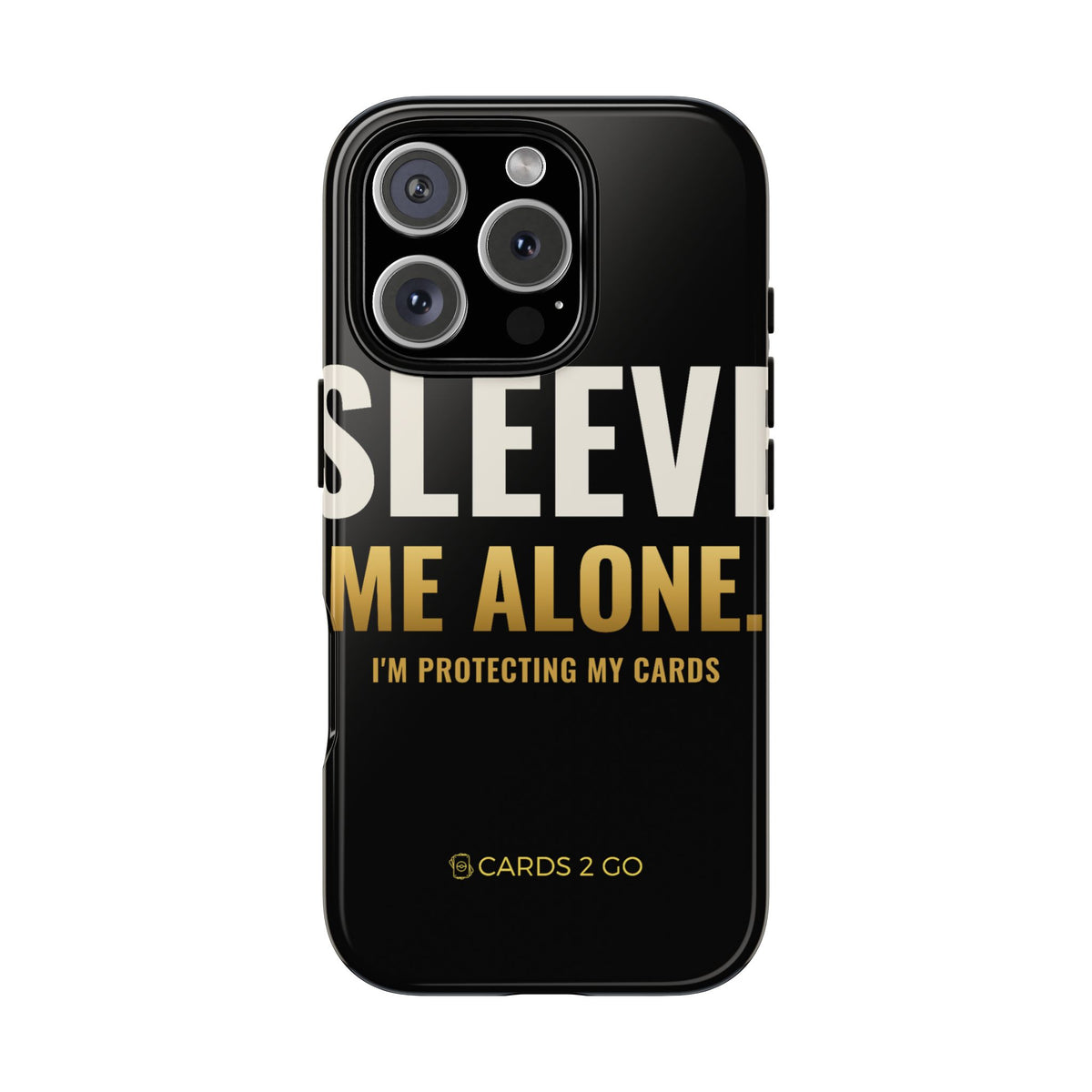 Sleeve Me Alone iPhone Case