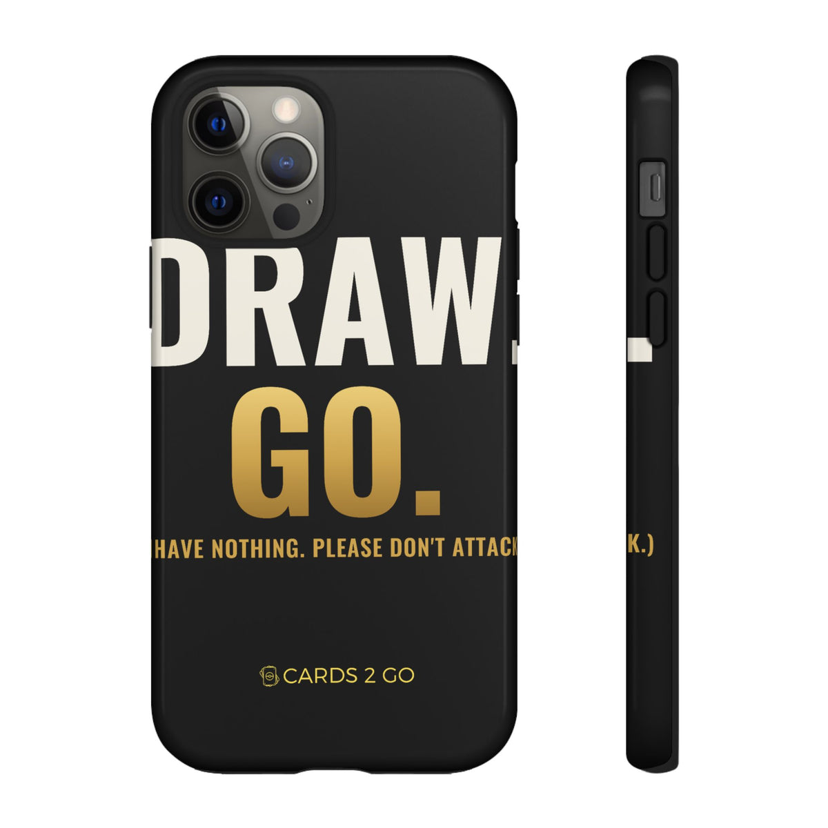 Draw. Go. iPhone Case
