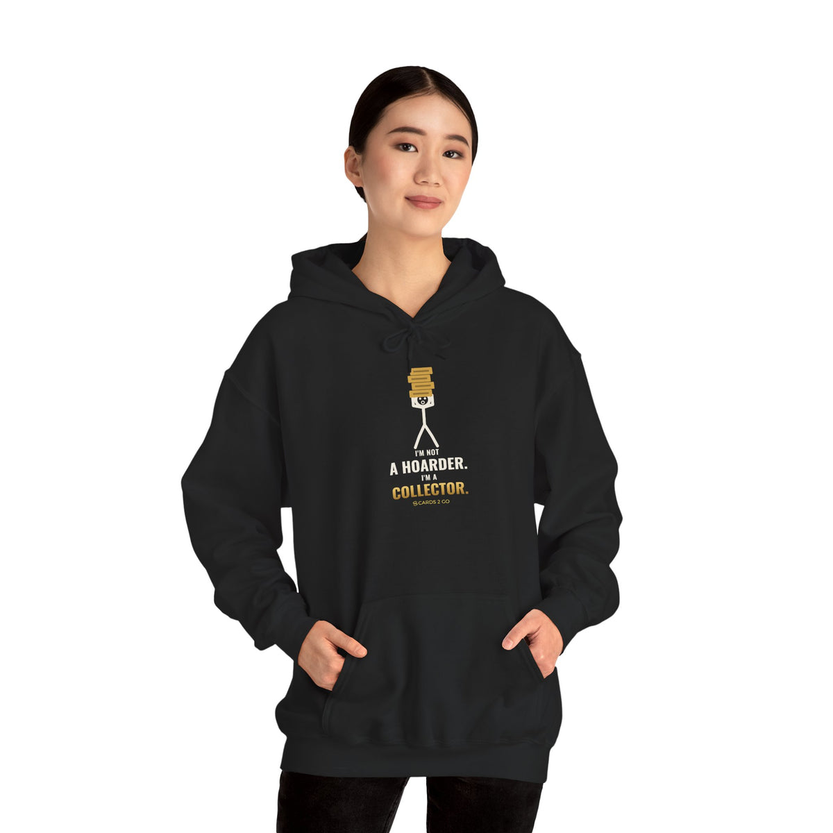 I'm Not A Hoarder, I'm A Collector Illustrated Hoodie