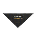 Good Boy, Gem Mint 10 Pet Bandana – funny trading card pet bandana by Cards2Go