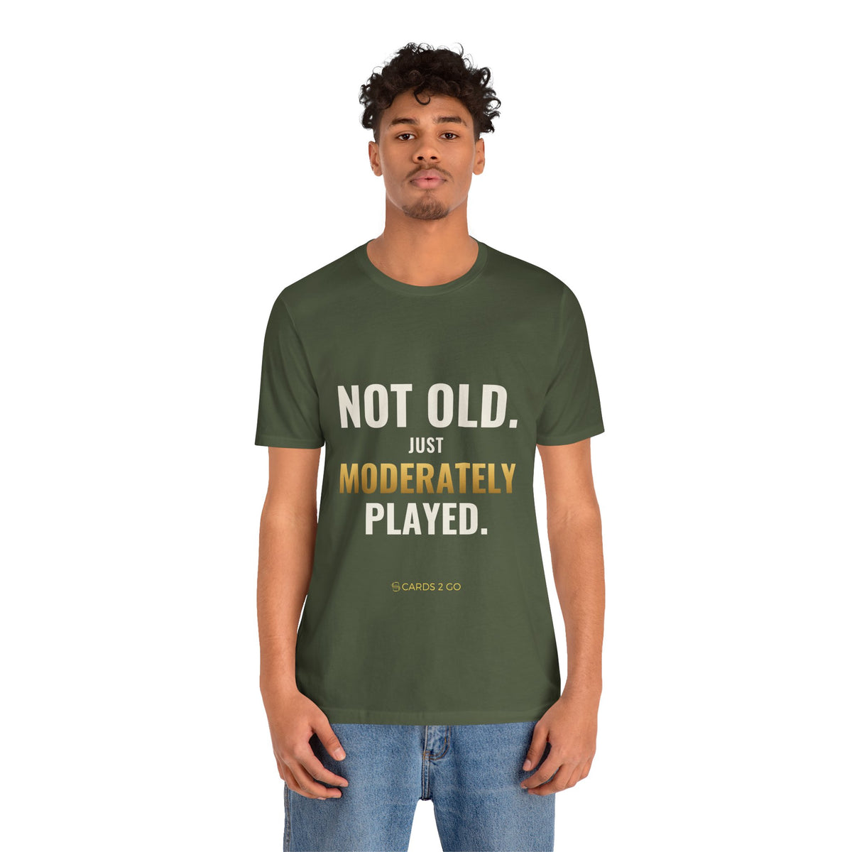 Not Old, Just Moderately Played Tee