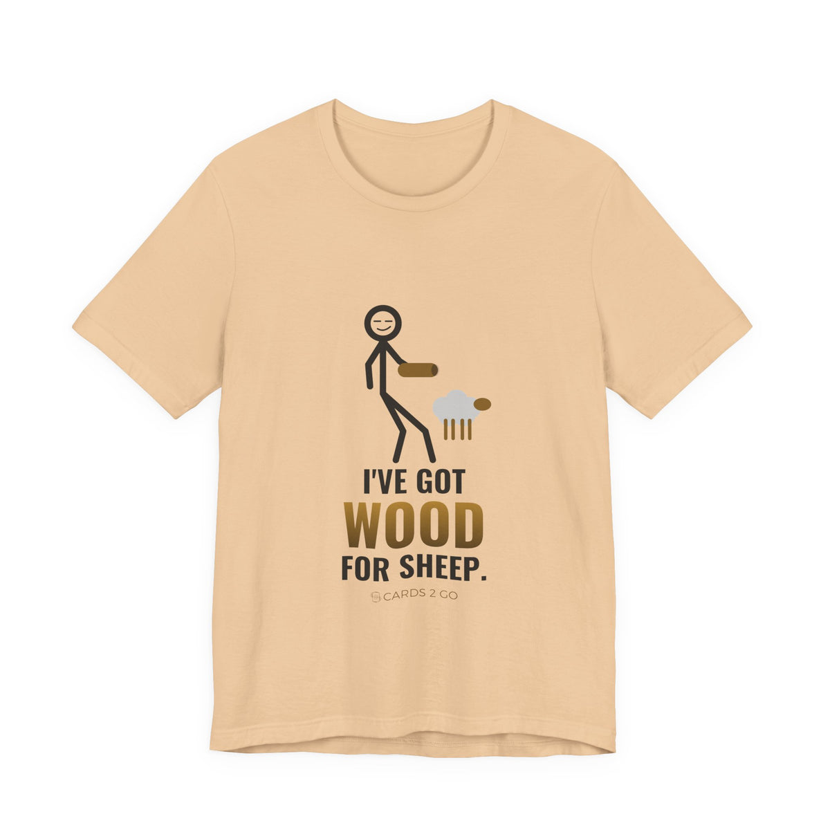 I've Got Wood For Sheep Illustrated Tee