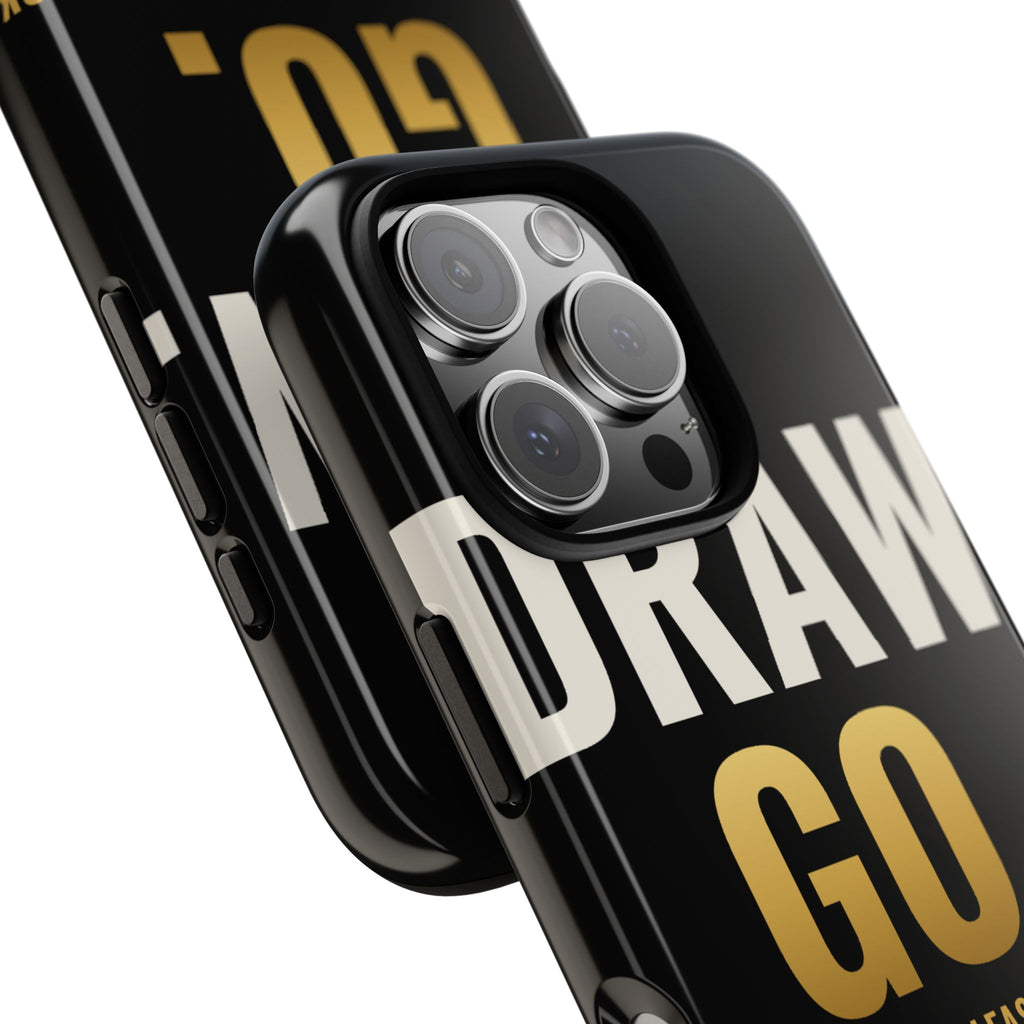 Draw. Go. iPhone Case
