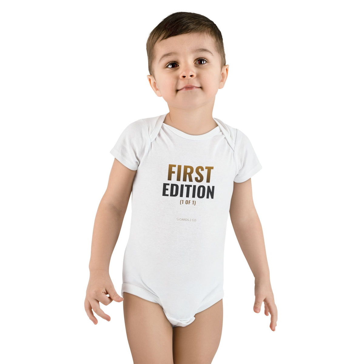 First Edition Baby Onesie