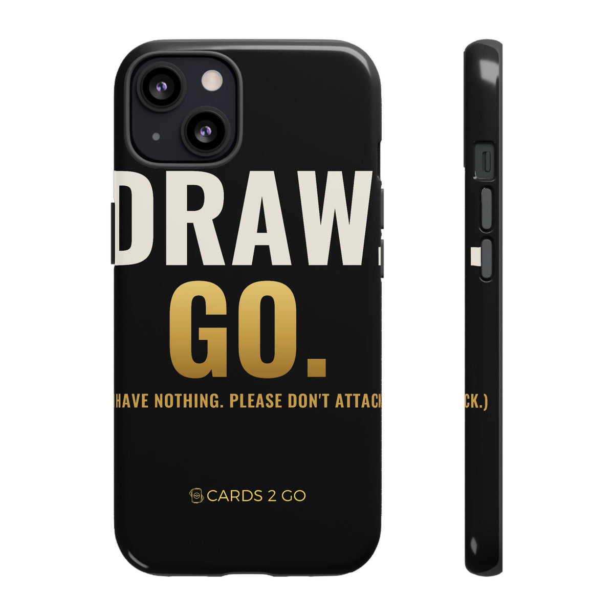 Draw. Go. iPhone Case