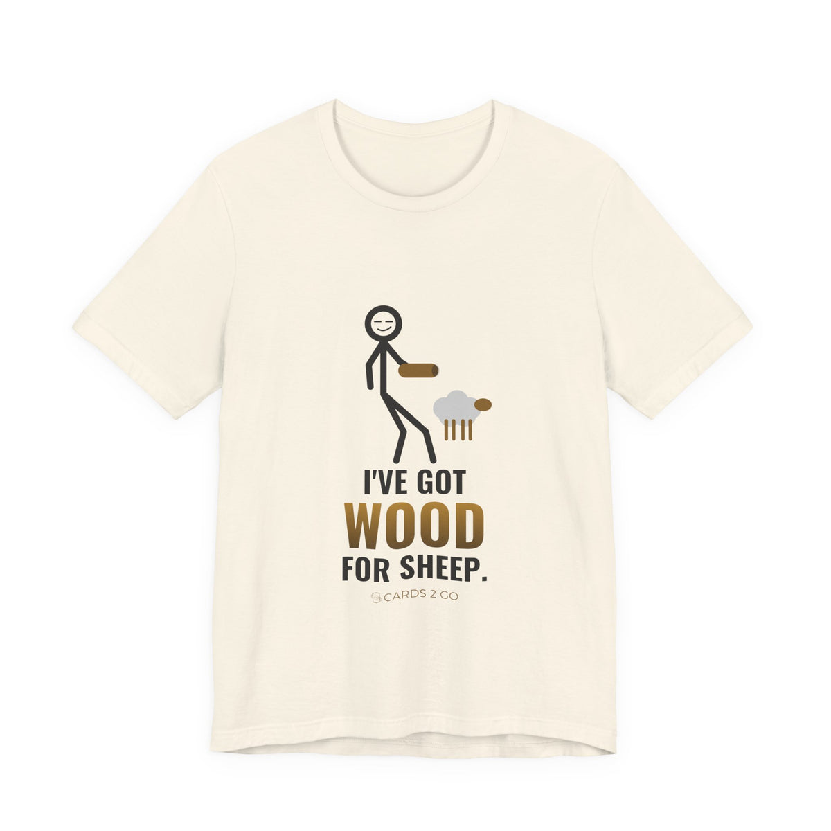 I've Got Wood For Sheep Illustrated Tee