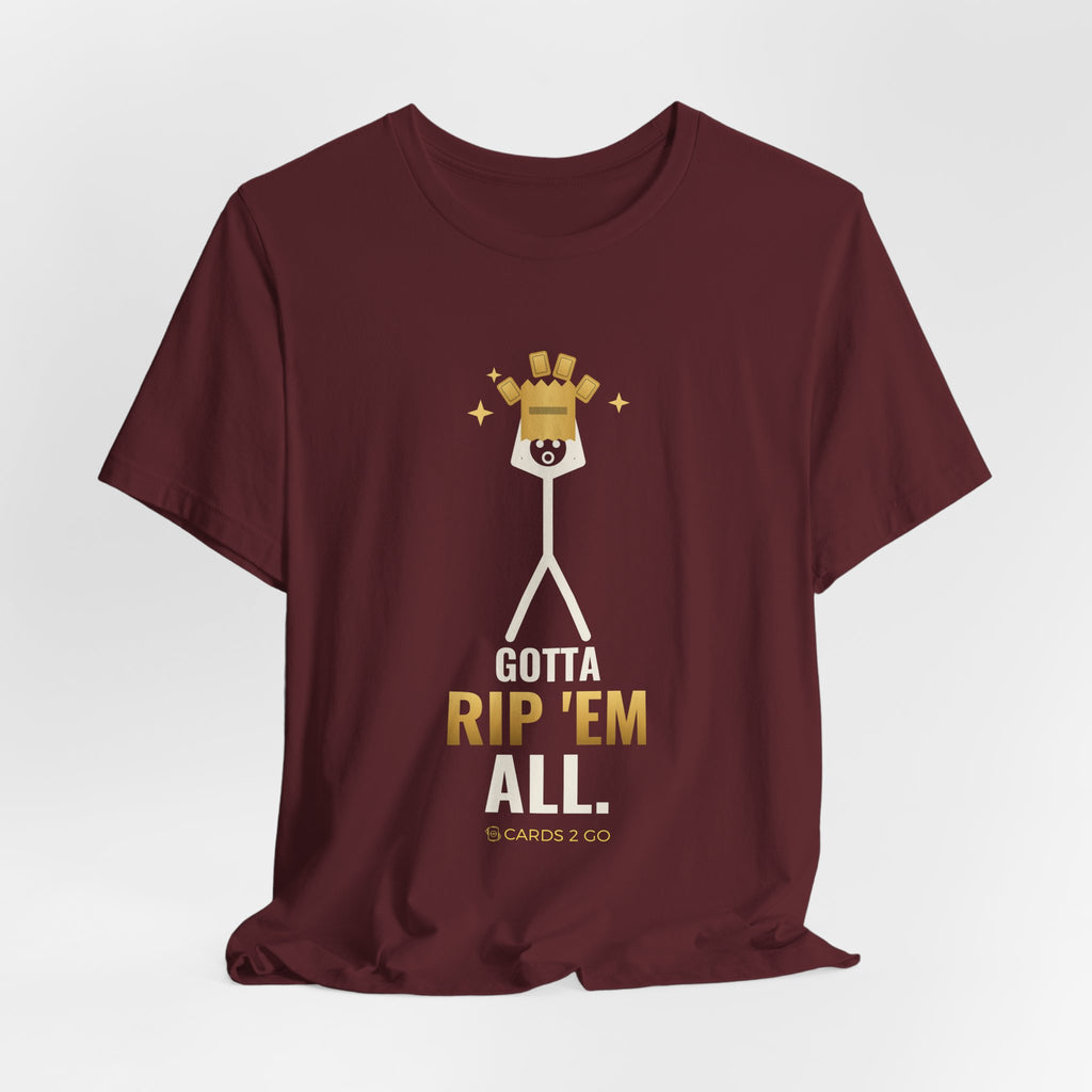 Gotta Rip 'Em All Illustrated Tee