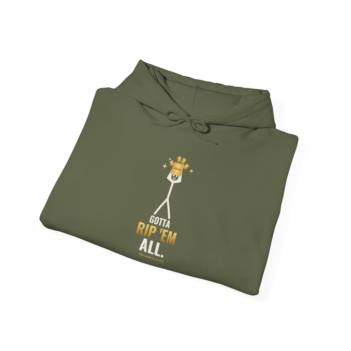 Gotta Rip 'Em All Illustrated Hoodie