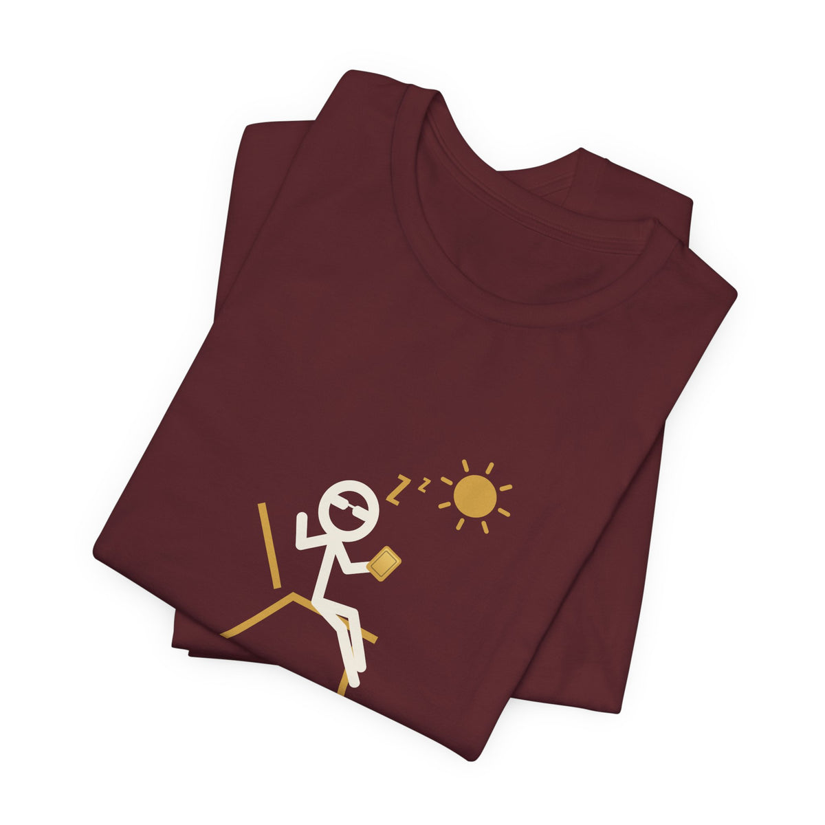 One Pull Away From Retirement Illustrated Tee