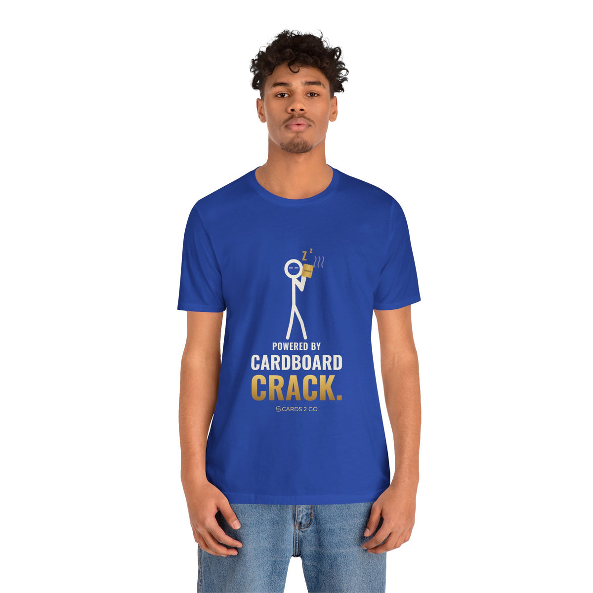 Powered By Cardboard Crack Illustrated Tee