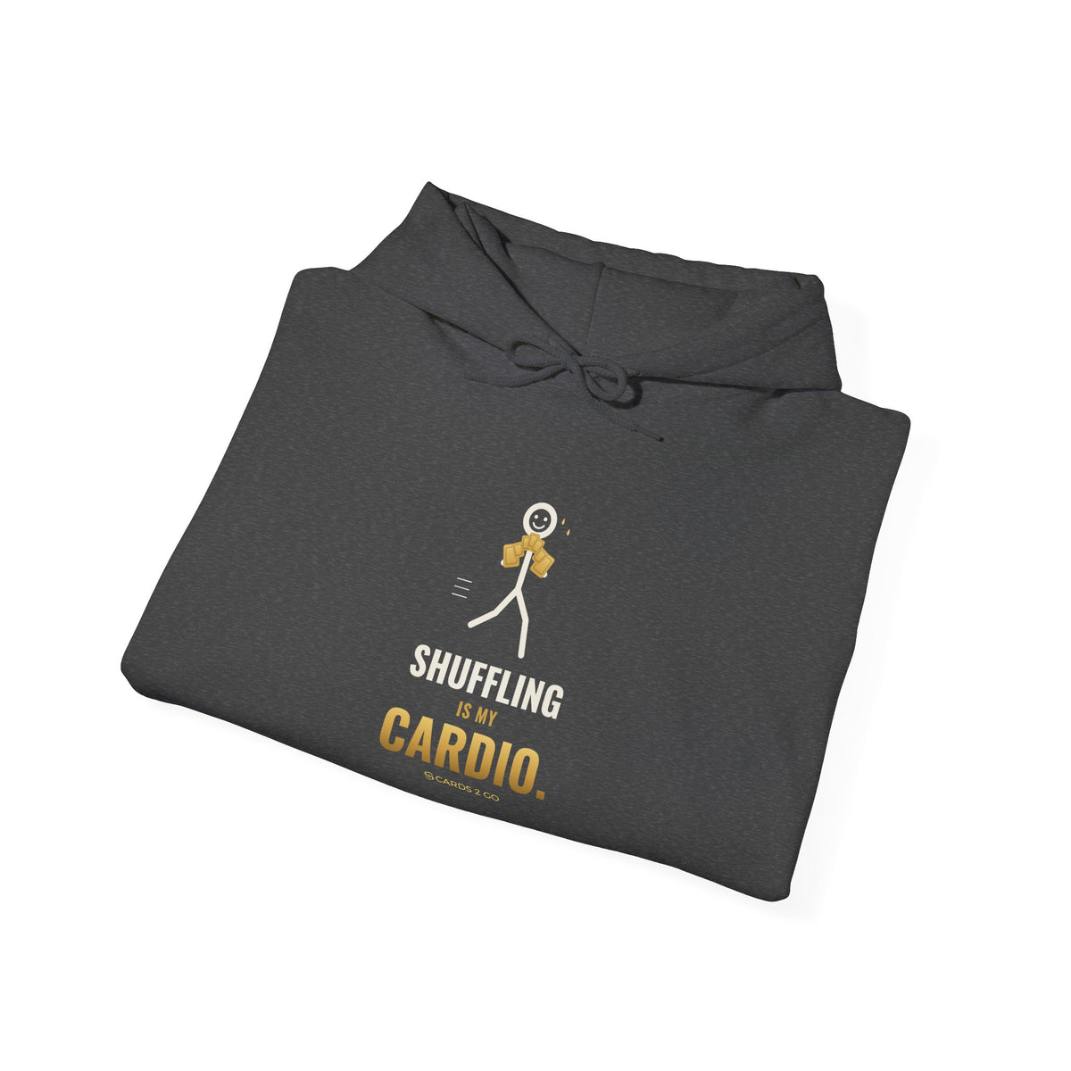 Shuffling Is My Cardio Illustrated Hoodie