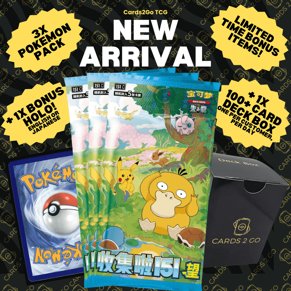 Pokémon 151 Hope Psyduck Booster Pack (Chinese)