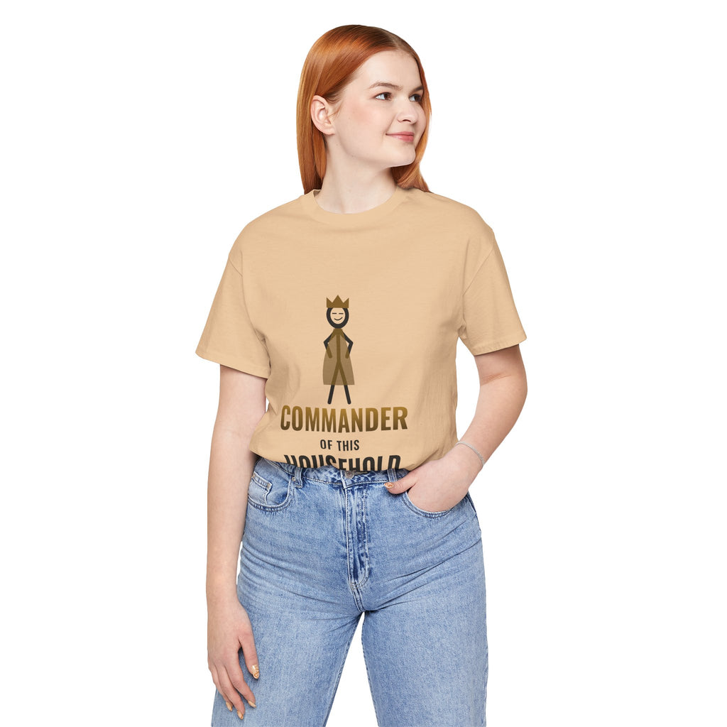Commander Of This Household Illustrated Tee