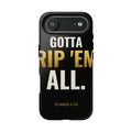 Gotta Rip 'Em All iPhone Case