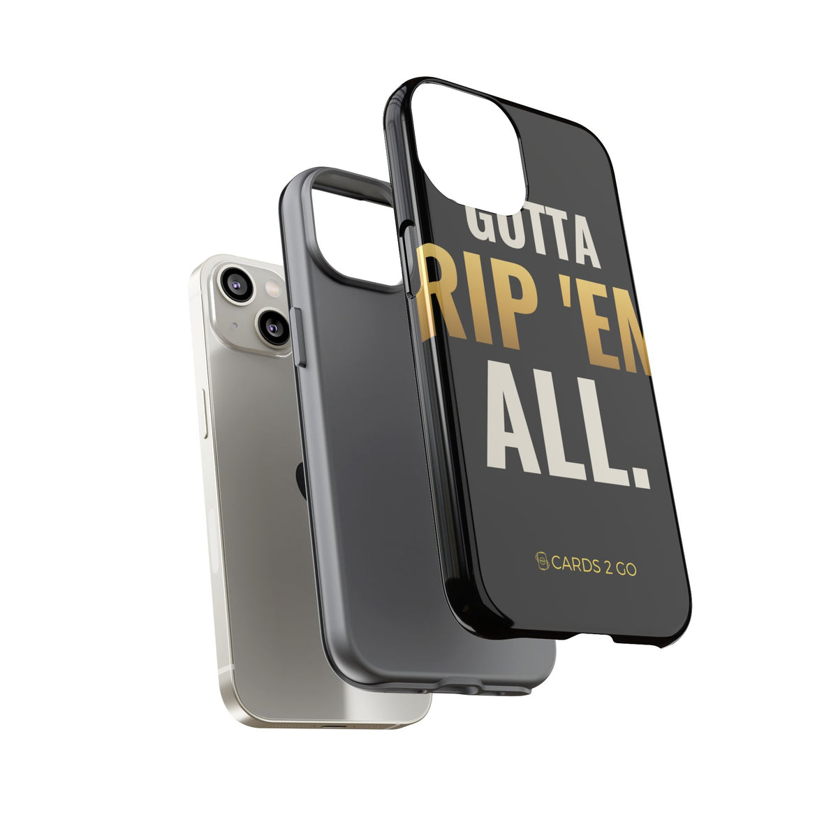 Gotta Rip 'Em All iPhone Case