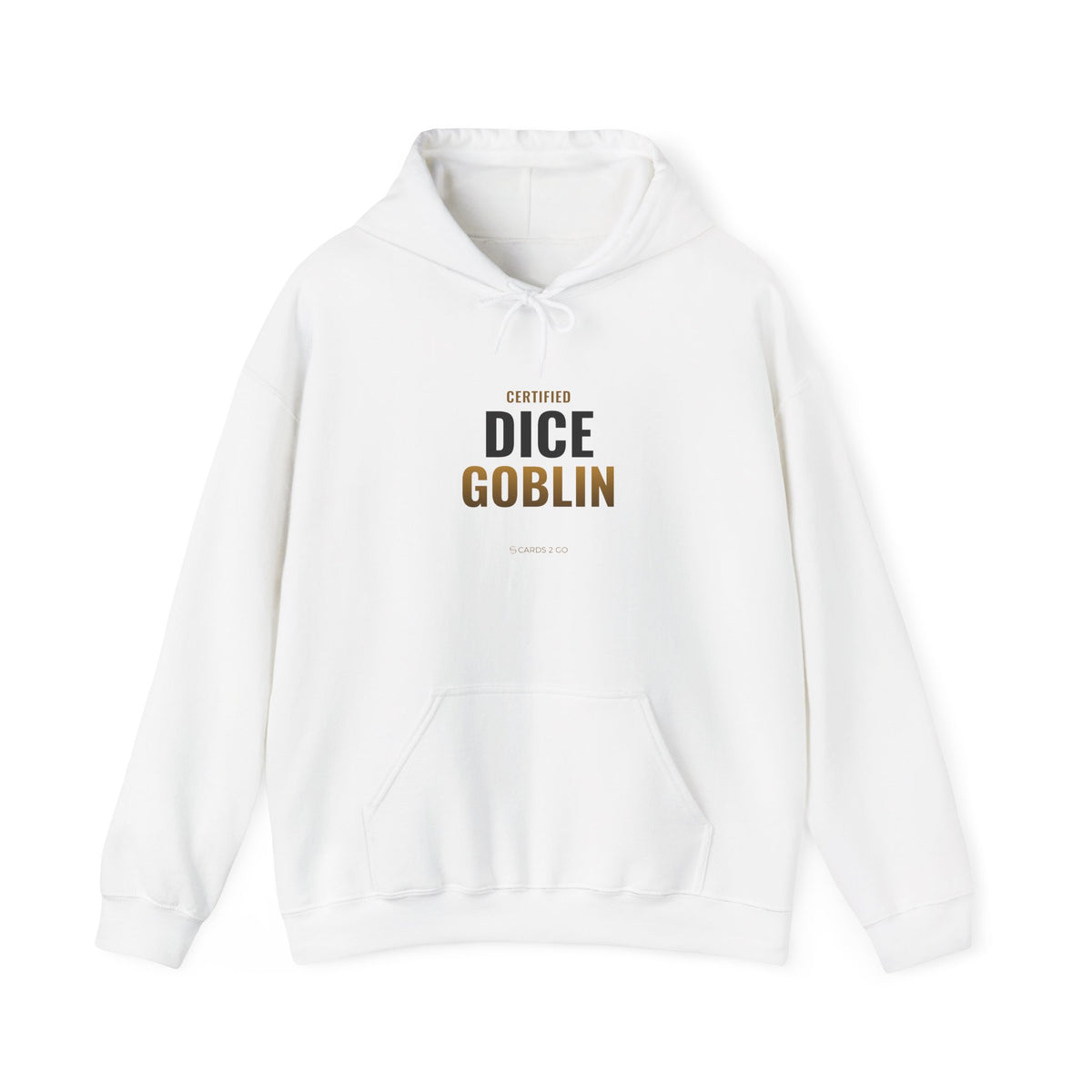 Certified Dice Goblin Hoodie – funny D&D hoodie by Cards2Go