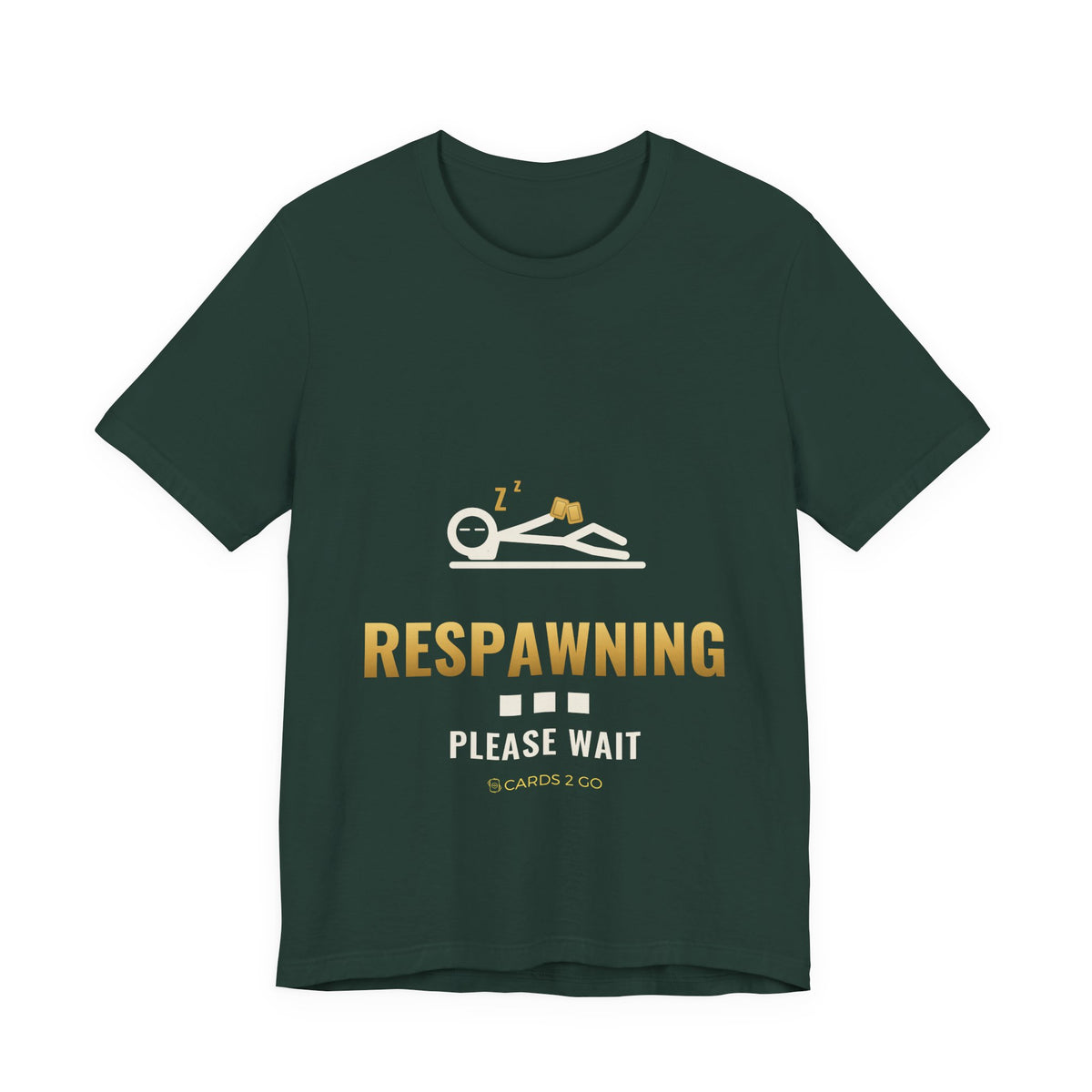 Respawning... Please Wait Illustrated Tee