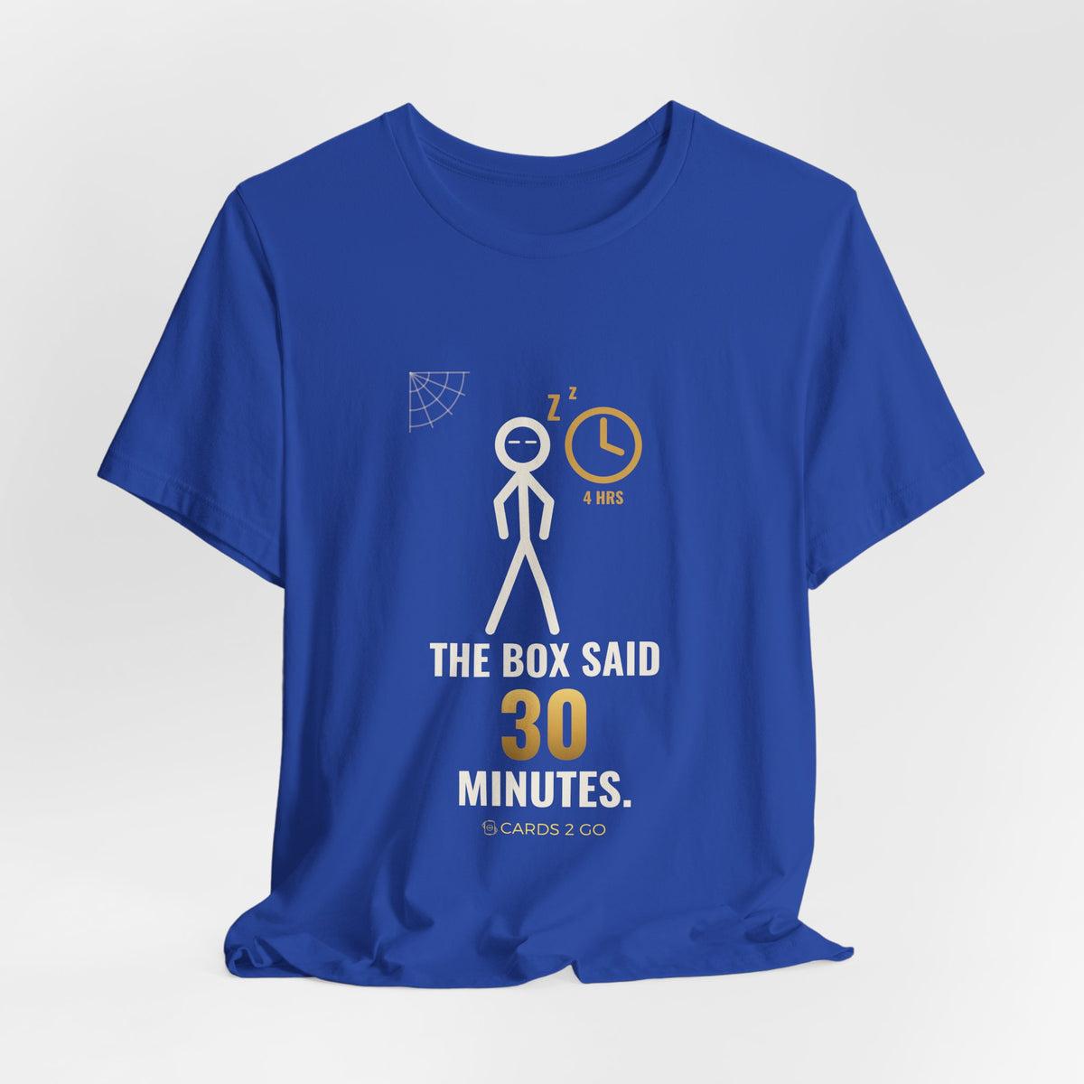 The Box Said 30 Minutes Illustrated Tee