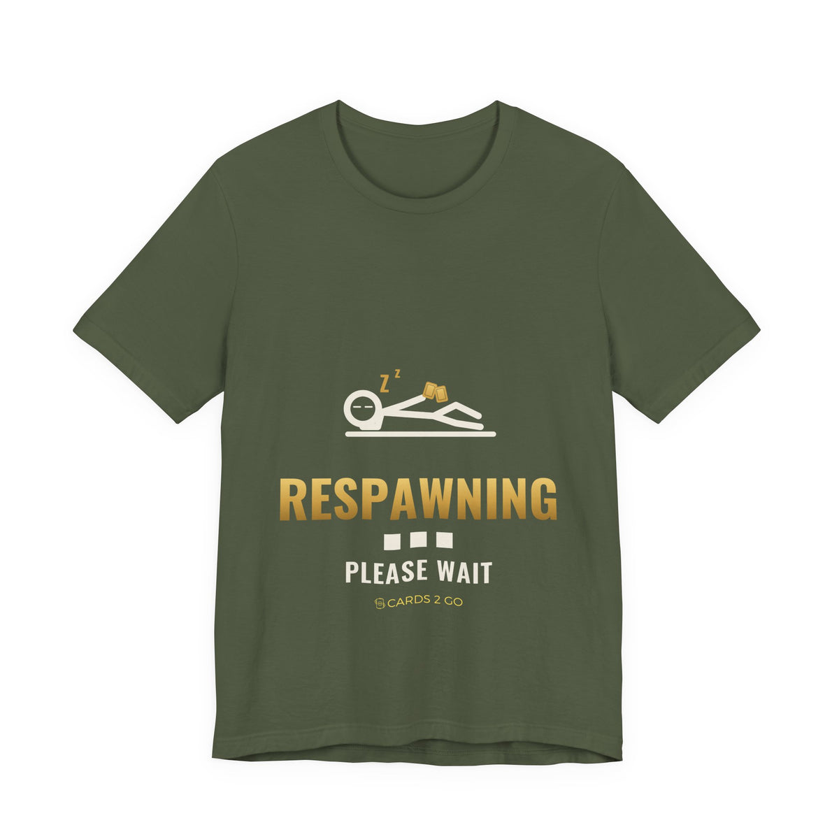 Respawning... Please Wait Illustrated Tee