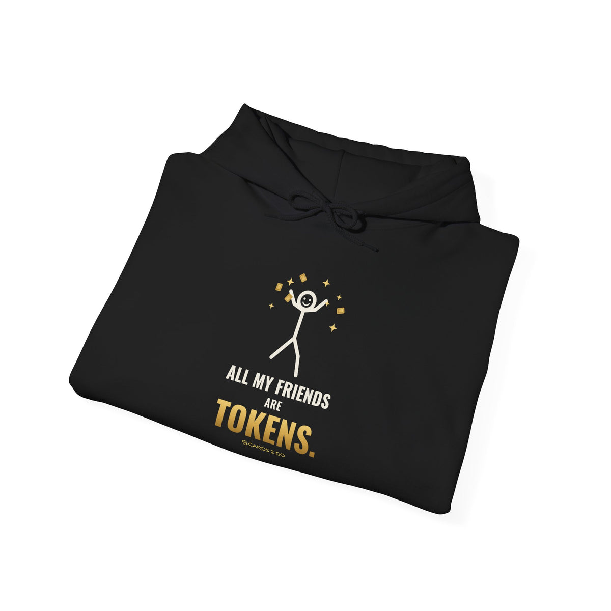 All My Friends Are Tokens Illustrated Hoodie