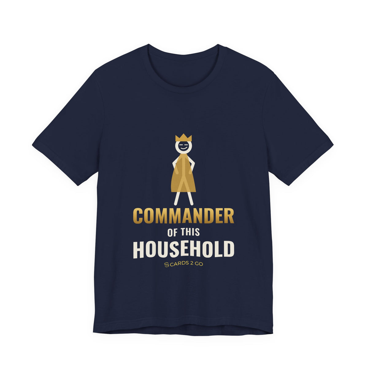 Commander Of This Household Illustrated Tee