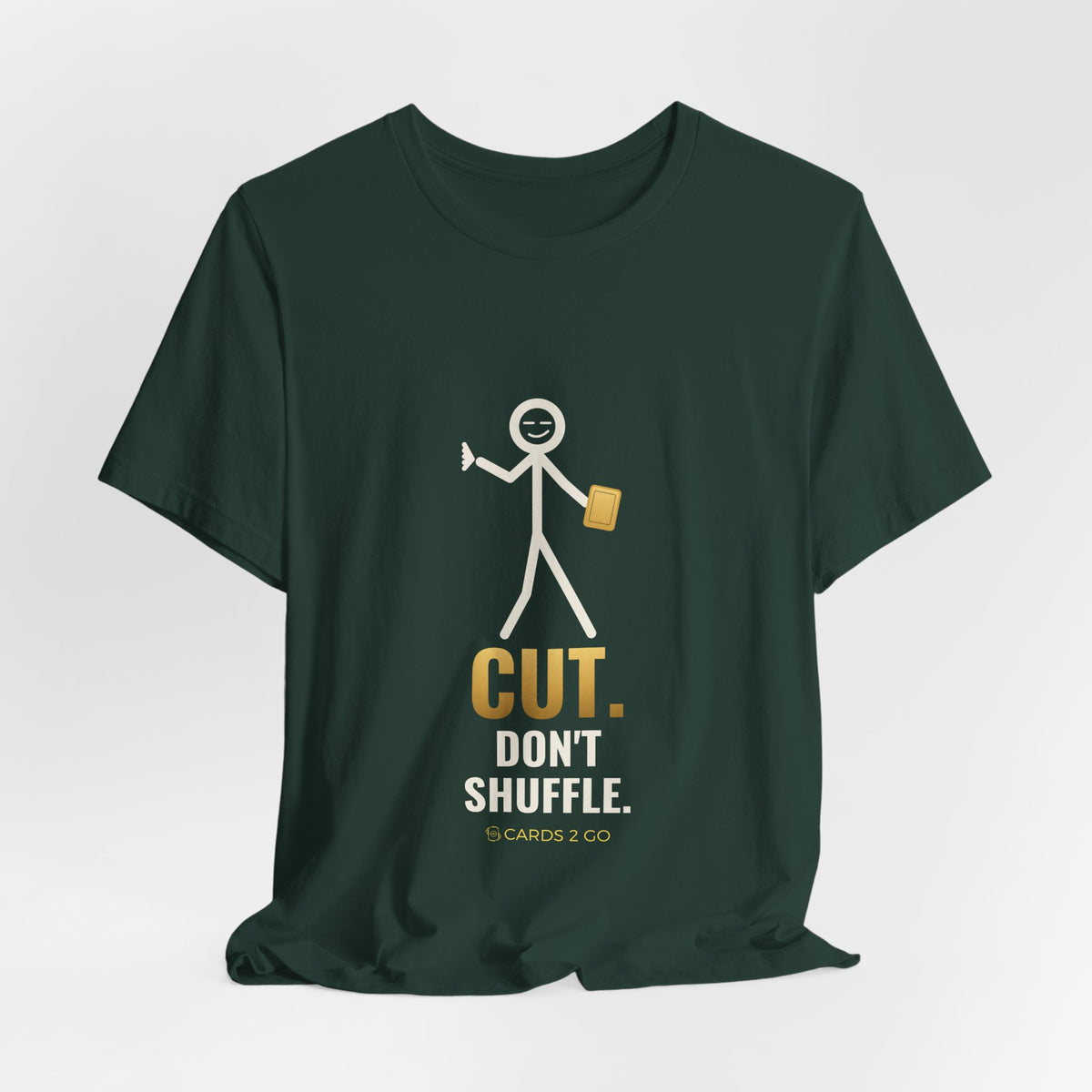 Cut. Don't Shuffle. Illustrated Tee