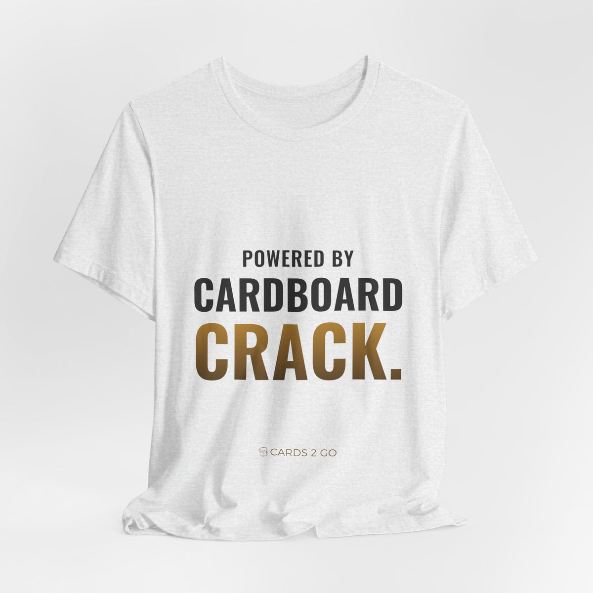 Powered By Cardboard Crack Tee