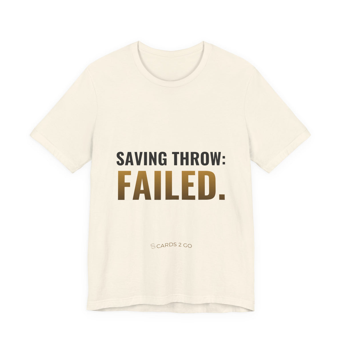 Saving Throw: Failed Tee