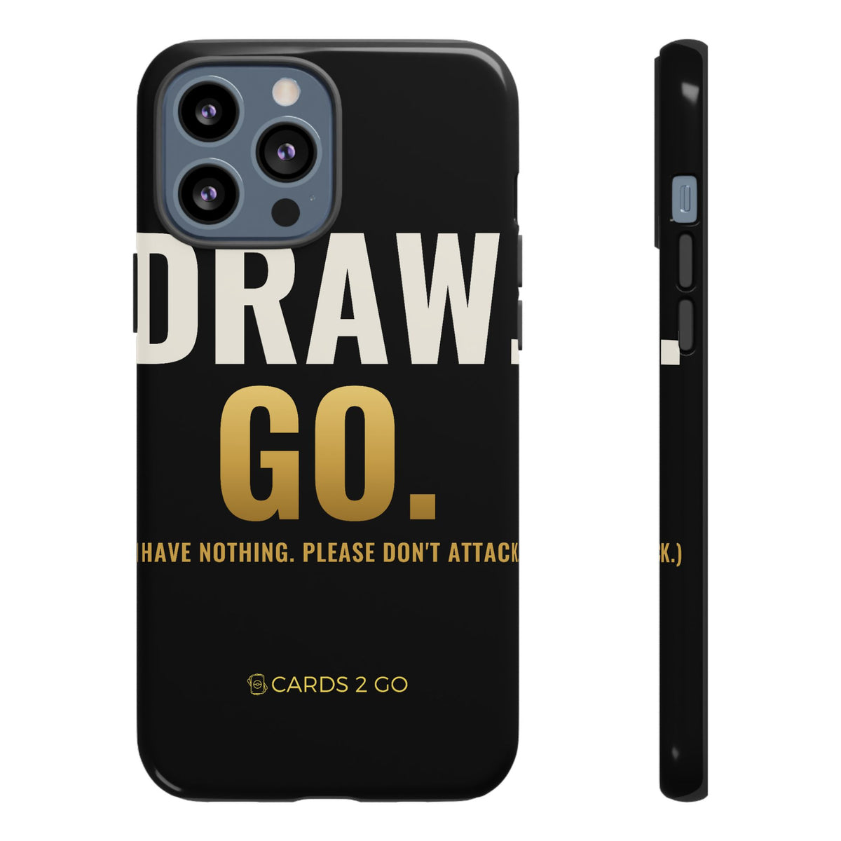 Draw. Go. iPhone Case