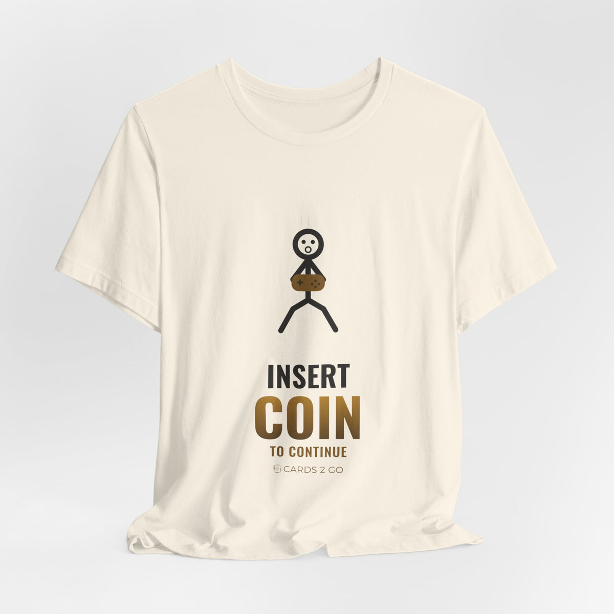 Insert Coin To Continue Illustrated Tee