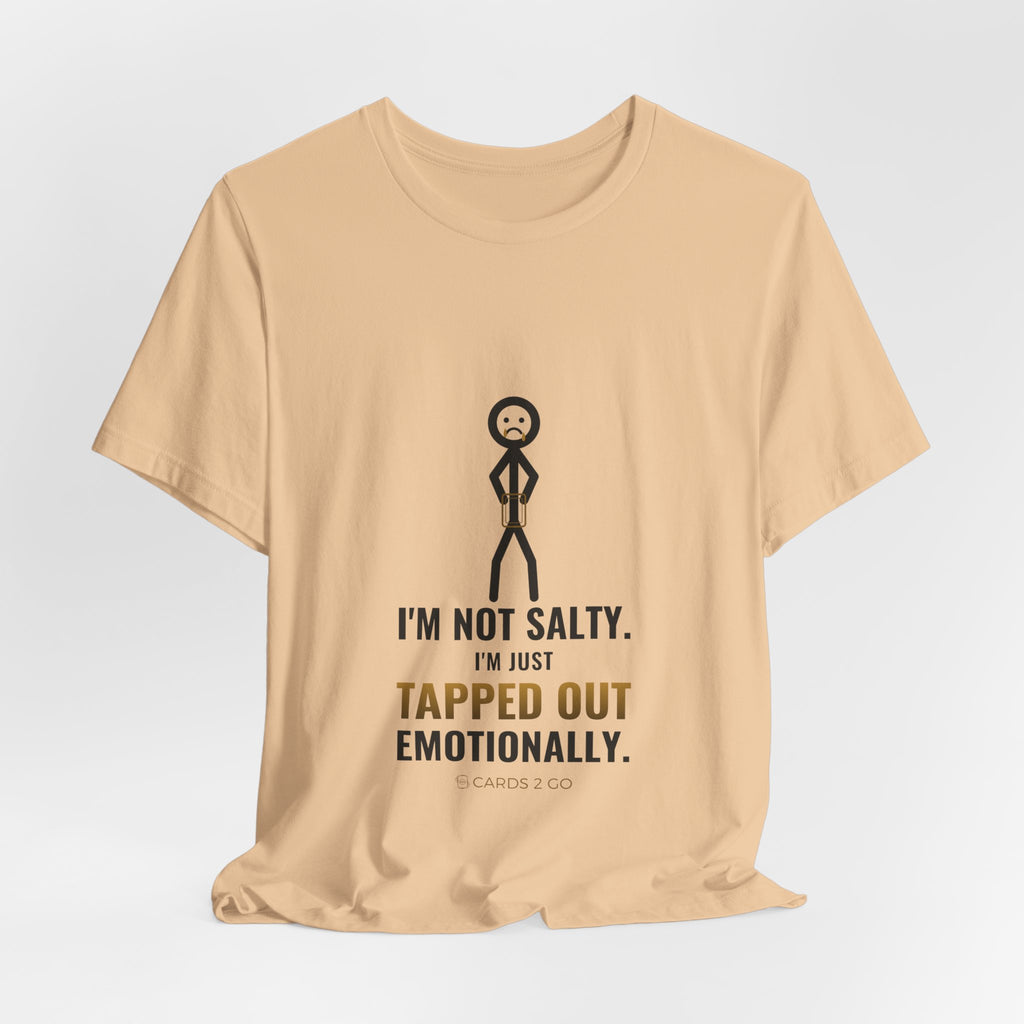 Tapped Out Emotionally Illustrated Tee