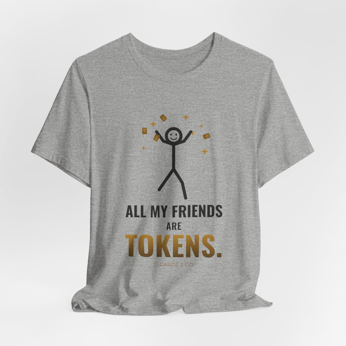 All My Friends Are Tokens Illustrated Tee