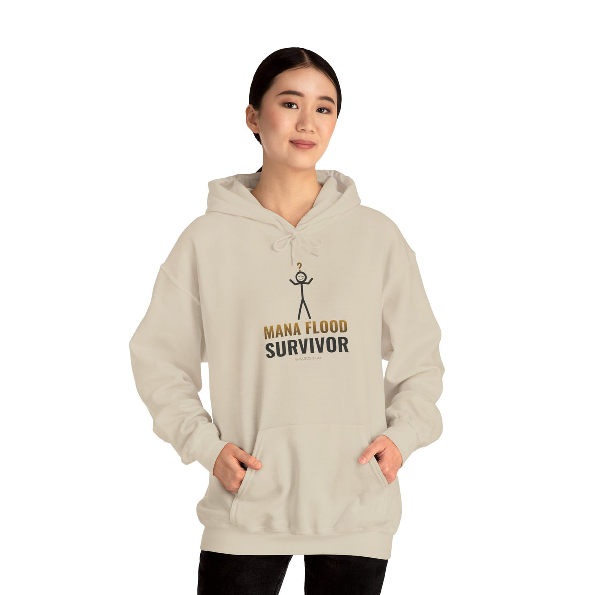 Mana Flood Survivor Illustrated Hoodie