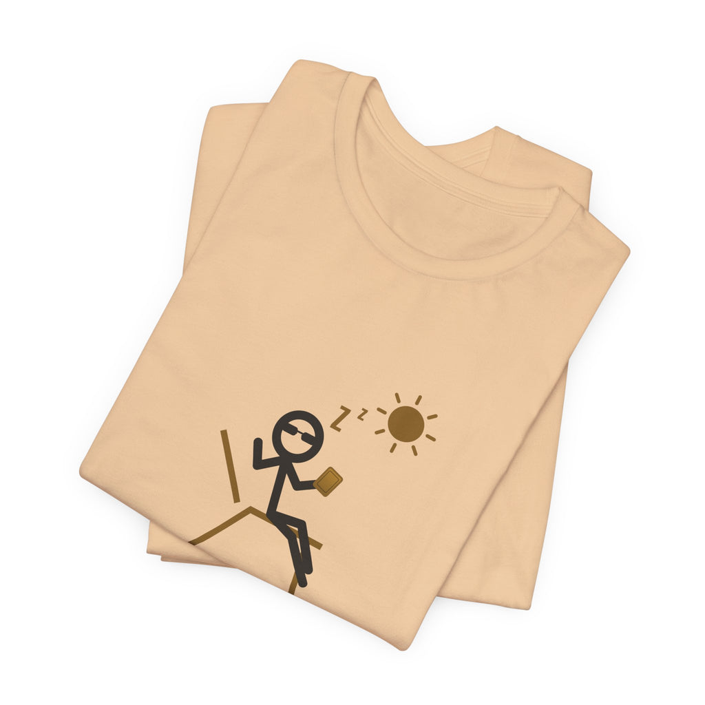 One Pull Away From Retirement Illustrated Tee