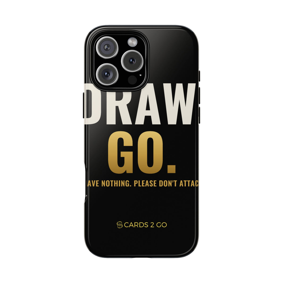 Draw. Go. iPhone Case