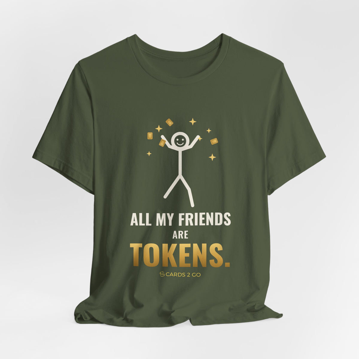 All My Friends Are Tokens Illustrated Tee
