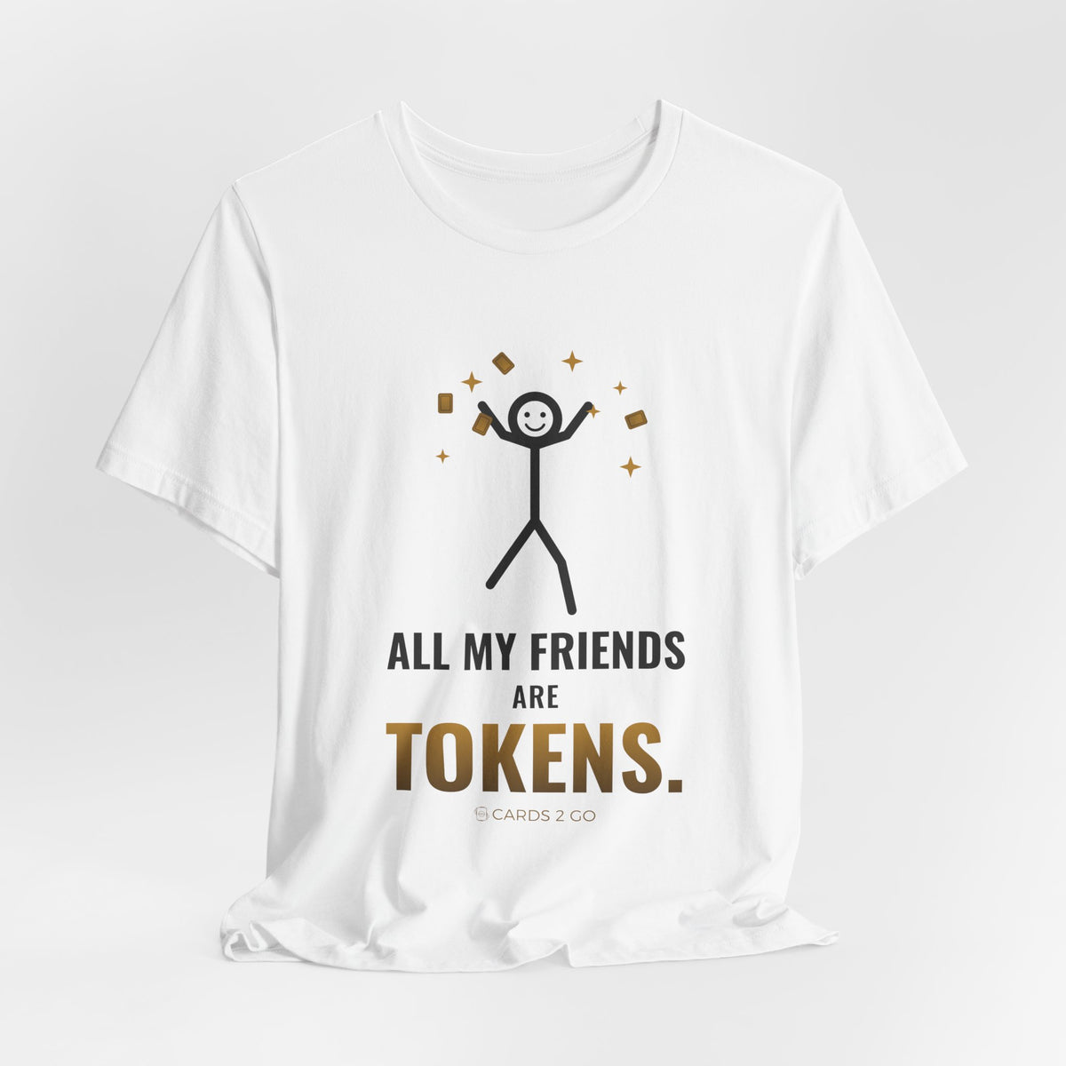All My Friends Are Tokens Illustrated Tee